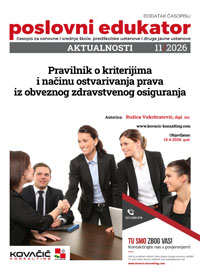 Dodatak časopisu broj 11/2026 - Pravilnik o kriterijima i načinu ostvarivanja prava  iz obveznog zdravstvenog osiguranja