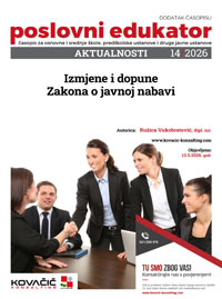 Dodatak časopisu broj 14/2026 - Izmjene i dopune  Zakona o javnoj nabavi