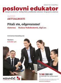 Dodatak časopisu broj 16/2023 - Pitali ste, odgovaramo